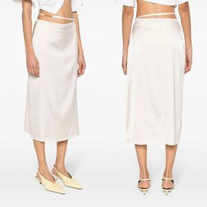 Jaquemus La Jupe Notte Satin Skirt